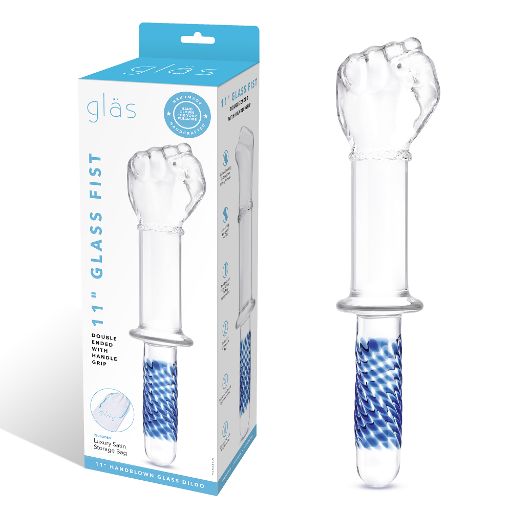 11 11" GLASS FIST DOUBLE ENDED WITH HANDLE GRIP