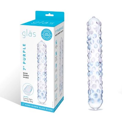 Pruple Rose Nubby Dildo