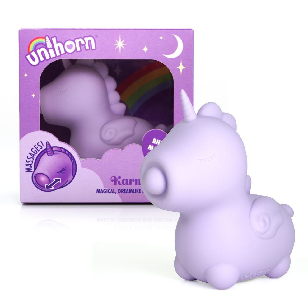 Unihorn® - Karma Lilac Unicorn Massaging Clitoral Vibrator