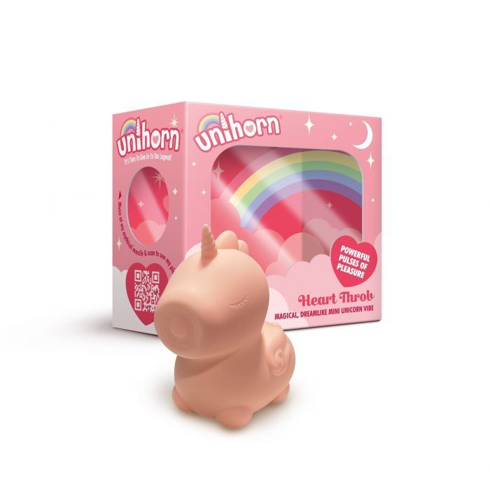 Unihorn® - Heart Throb Unicorn Pulsing Clitoral Vibrator