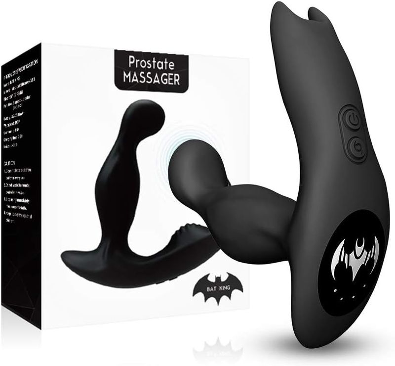 Batman Prostate Vibrator With USB Charging Batman Prostate Vibrator With USB Charging