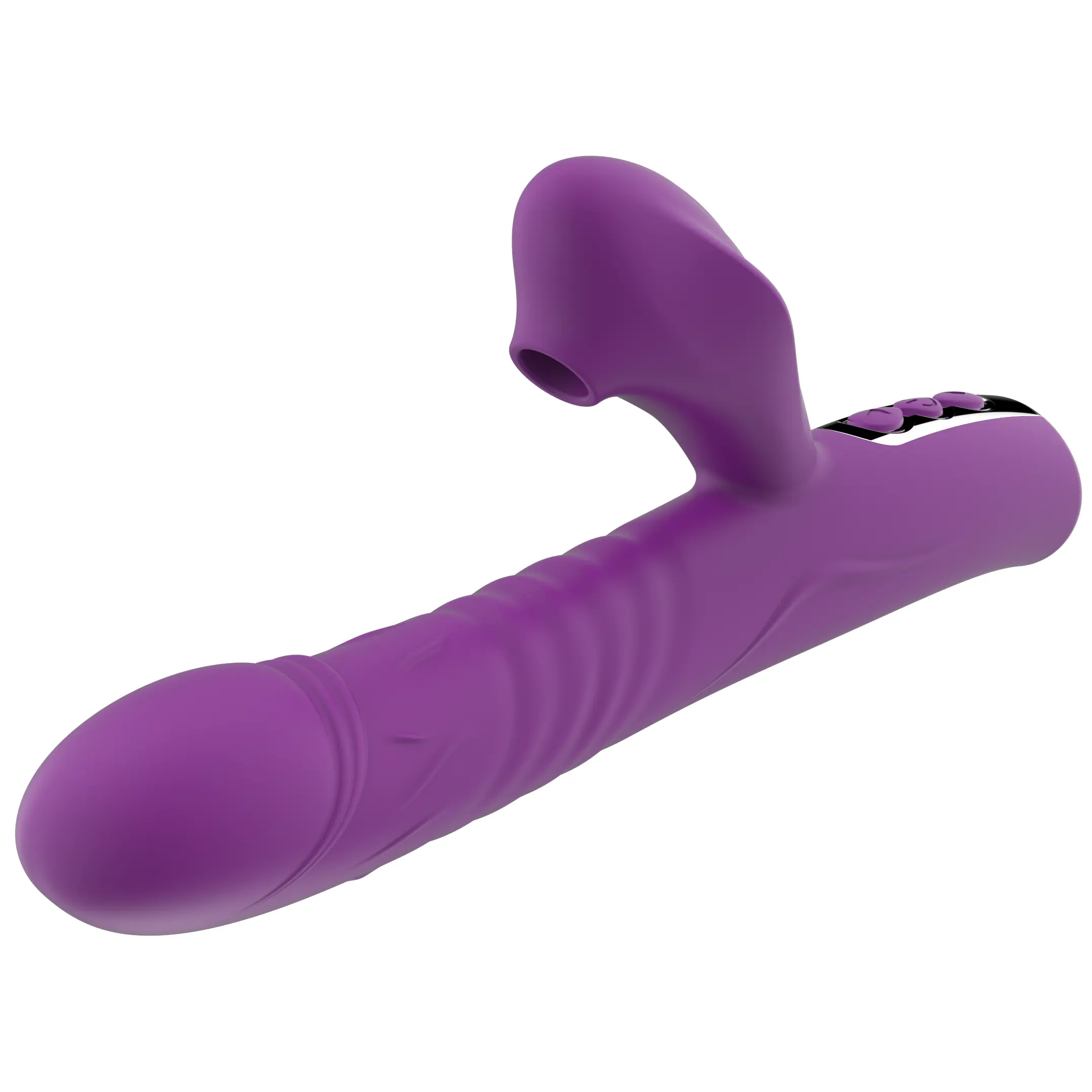 Clitoral Sucking & Telescopic Rabbit Vibrator
