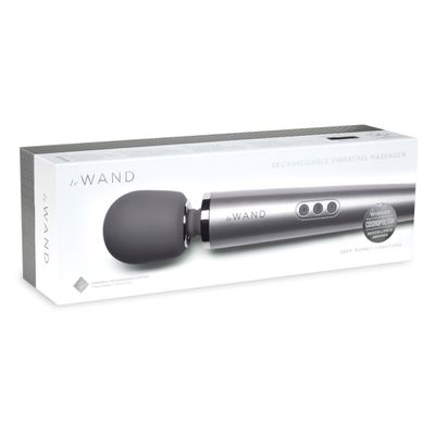 LE WAND GREY RECHARGEABLE MASSAGER LE WAND GREY RECHARGEABLE MASSAGER