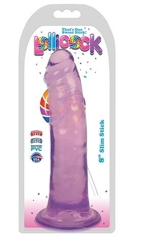 lollicock 8" Slim Stick - Grape Ice