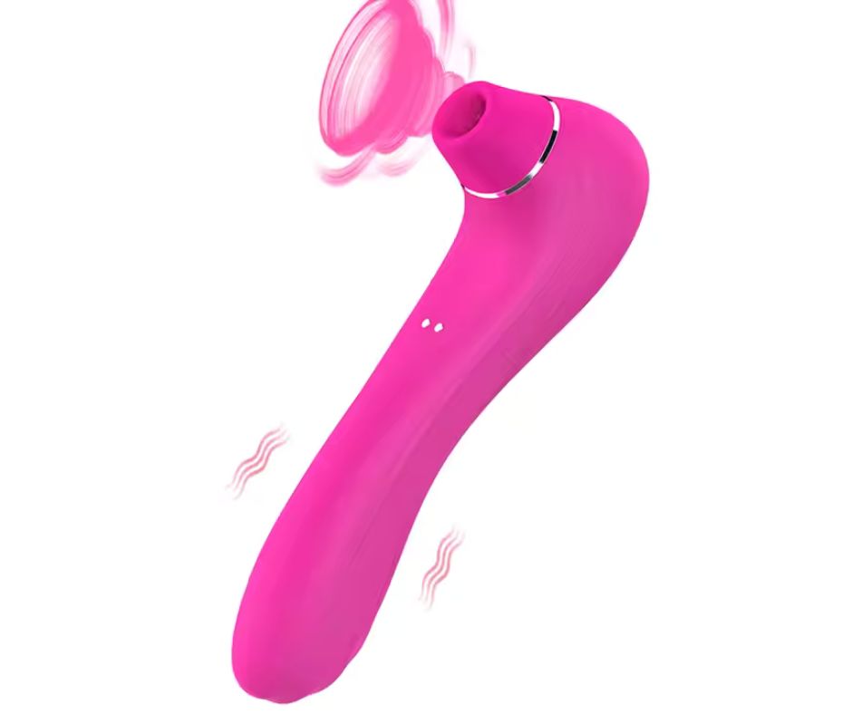 10 Speed Sucking & Vibration Sex Toys G Spot Dildo Vibrators Clitoral Suction