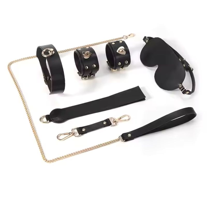 Genuine leather  BDSM Set