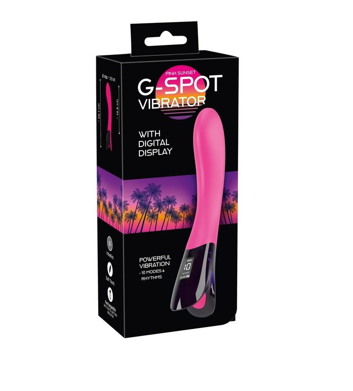 Pink Sunset G-spot Vibrator Pink Sunset G-spot Vibrator