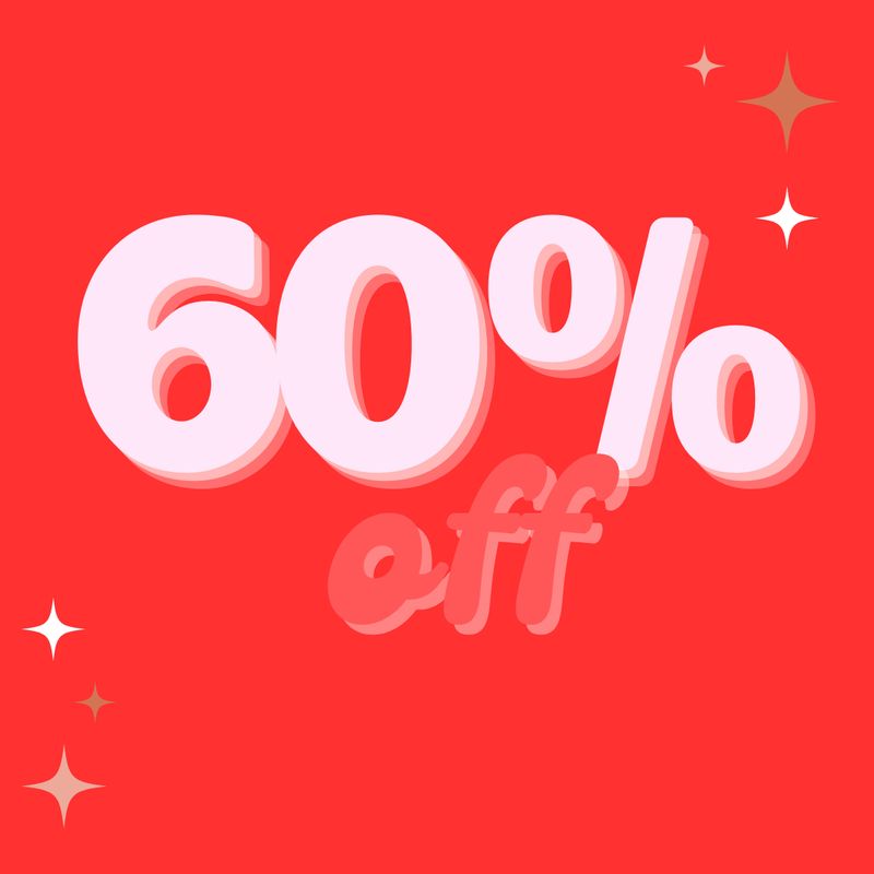 60% OFF