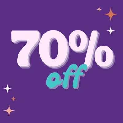 70% OFF