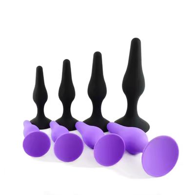 Silicone Anal Play Starter Kit 4pc Silicone Anal Play Starter Kit 4pc