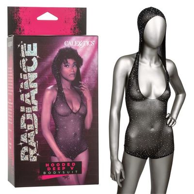 Radiance Hooded Deep V Bodysuit