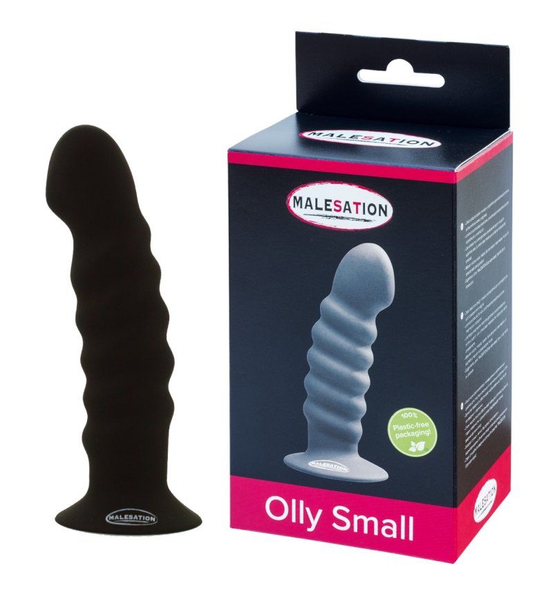 MALESATION OLLY DILDO SMALL BLACK MALESATION OLLY DILDO SMALL BLACK