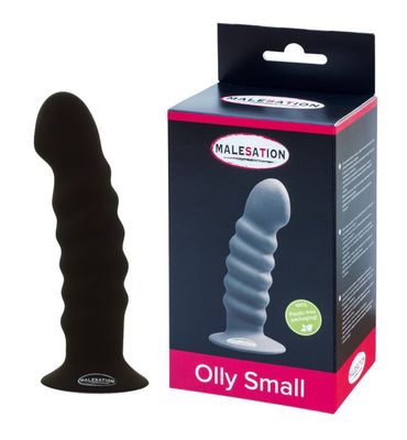 MALESATION OLLY DILDO SMALL BLACK MALESATION OLLY DILDO SMALL BLACK