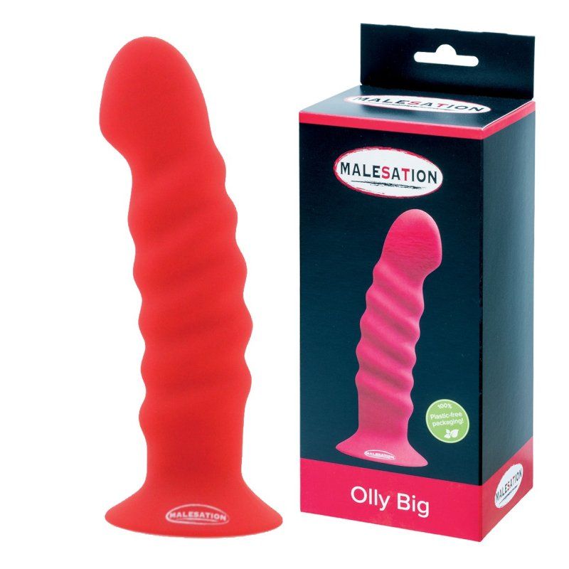 MALESATION OLLY DILDO LARGE RED MALESATION OLLY DILDO LARGE RED