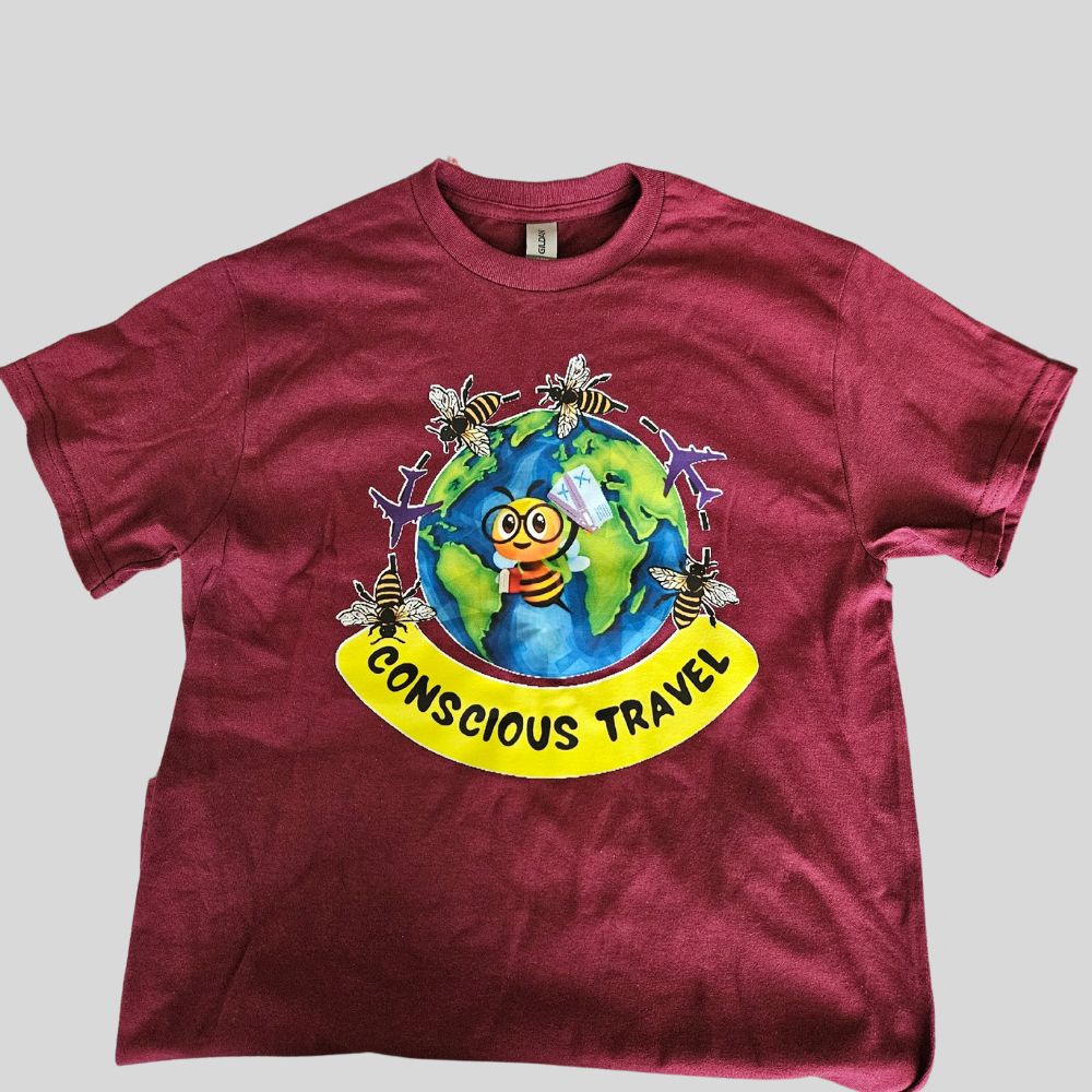Conscious Tee (Maroon)