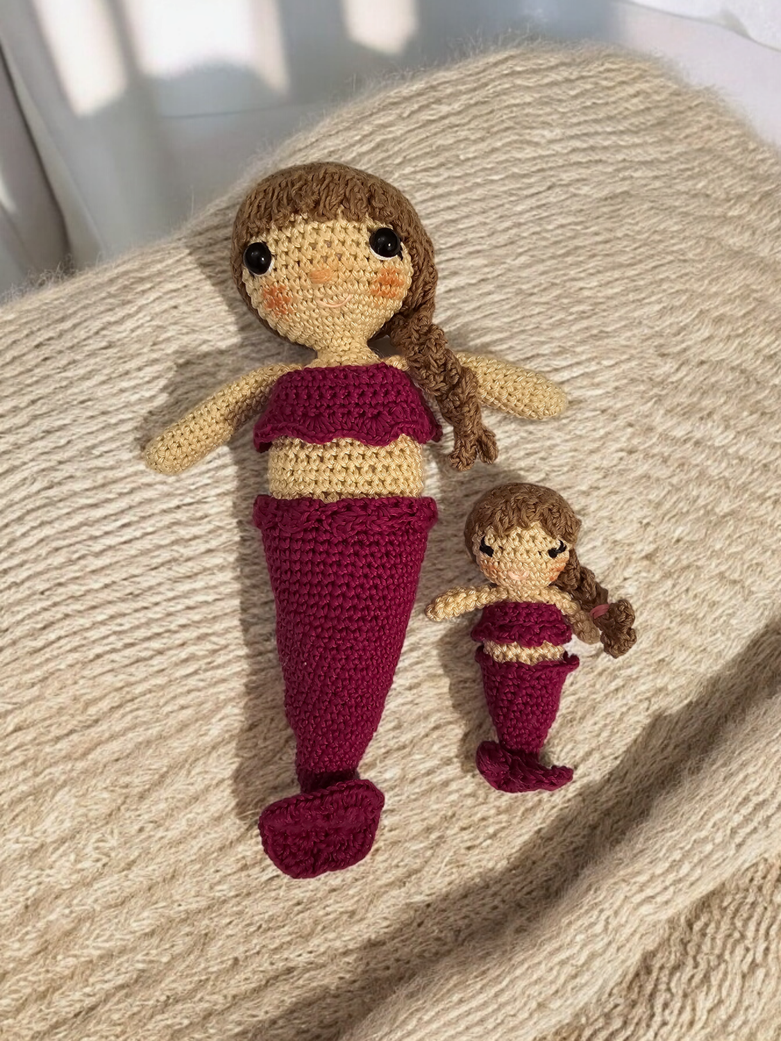 Mermaid &amp; mini mermaid set