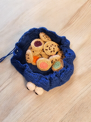 crochet cookie monster memory game