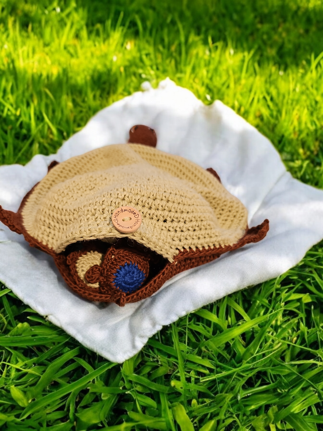 Crochet turtle memory game