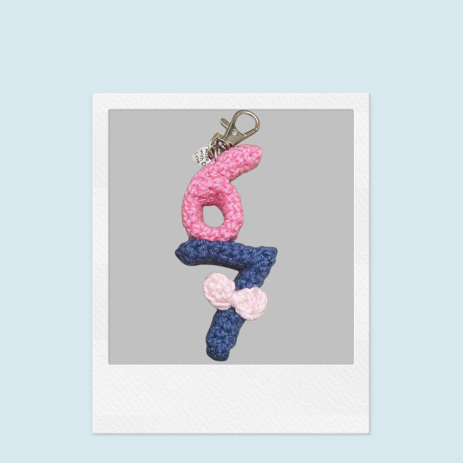 Trendy bag charm