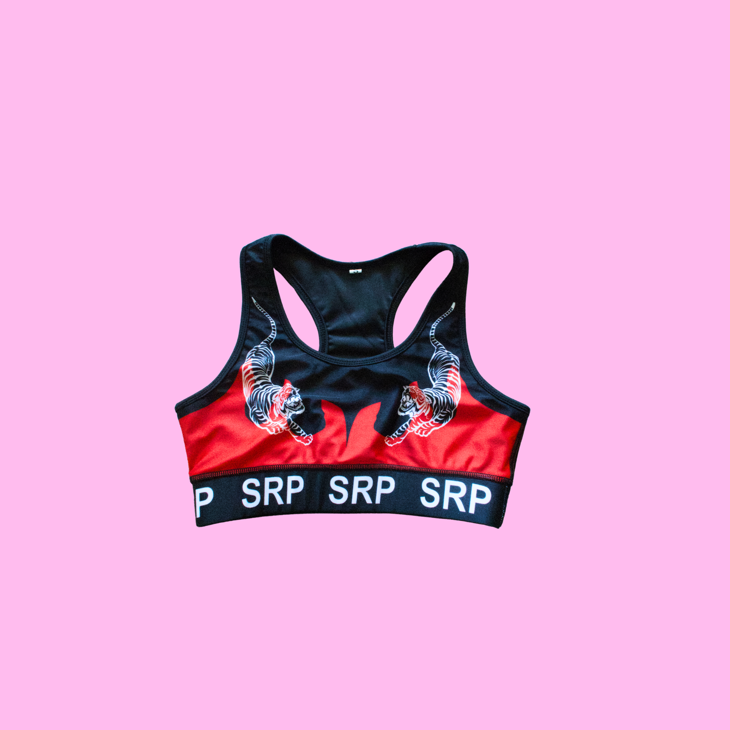 Red Sports Bra
