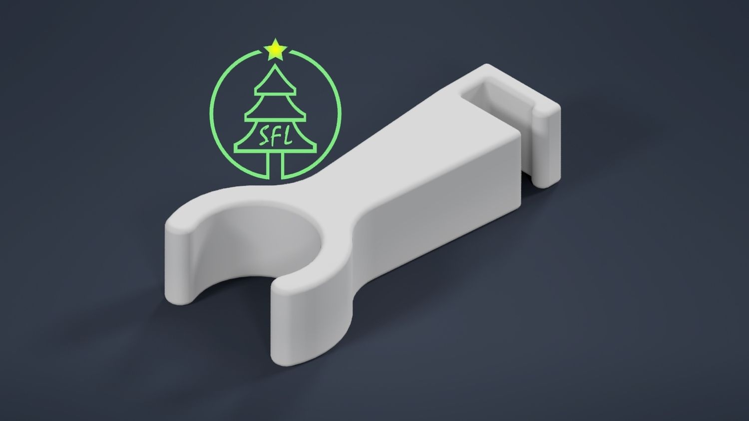 J-Channel Mount Clip, Length Selection: 2&quot;, Wire Channel Option: Without Wire Channel