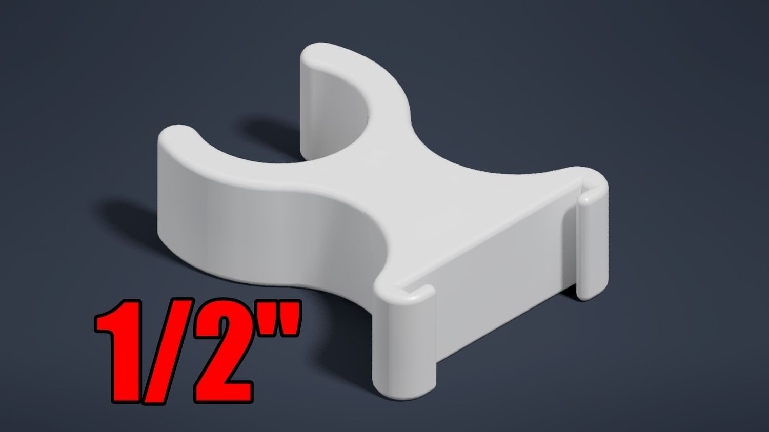 Pixel Strip to PVC or EMT Pipe, Pipe Type Selection: PVC, Pipe Size Selection: 1/2&quot;, Length Selection: Standard 1&quot; Version, Zip Tie Channel Selection: Without Zip Tie Channel