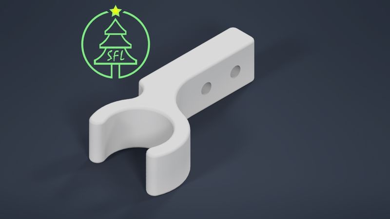 Side Wall Flush Mount Clip