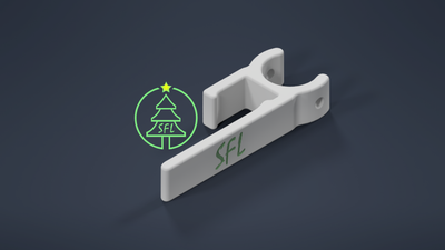 Slip Fit Gutter Clip - Top Mount
