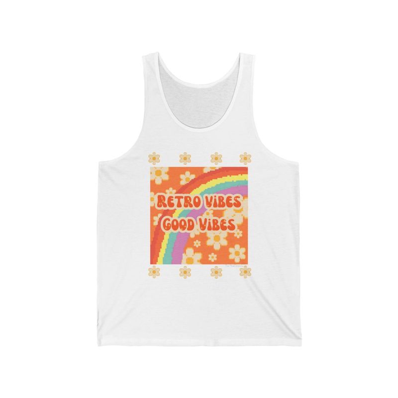 Retro Vibes Jersey Tank