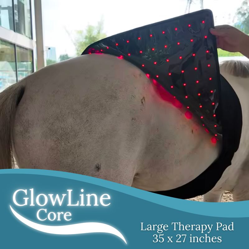 Northeast EquiWellness GlowLine Core - Large Equine Light Therapy Pad for Horses (35" x 27")