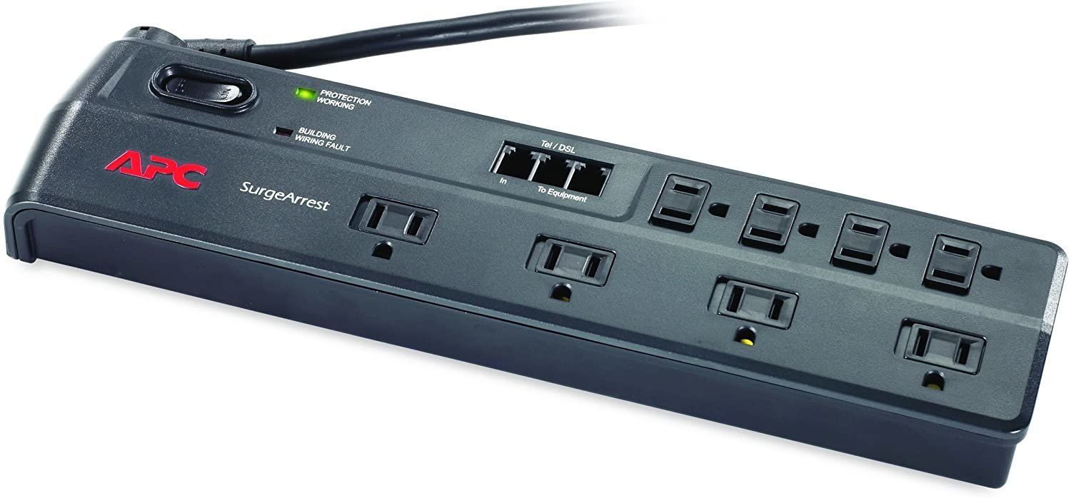 APC P8T3 6&#39; 8 Outlet Surge Protector