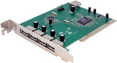 StarTech 7 Port PCI USB Card Adapter - PCI to USB 2.0