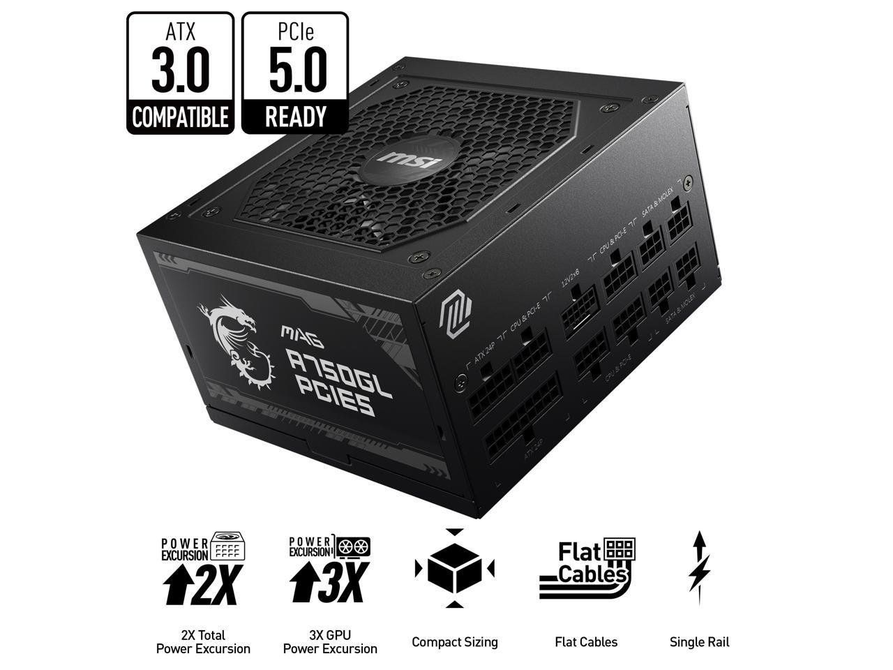 MSI - MAG A750GL Power Supply