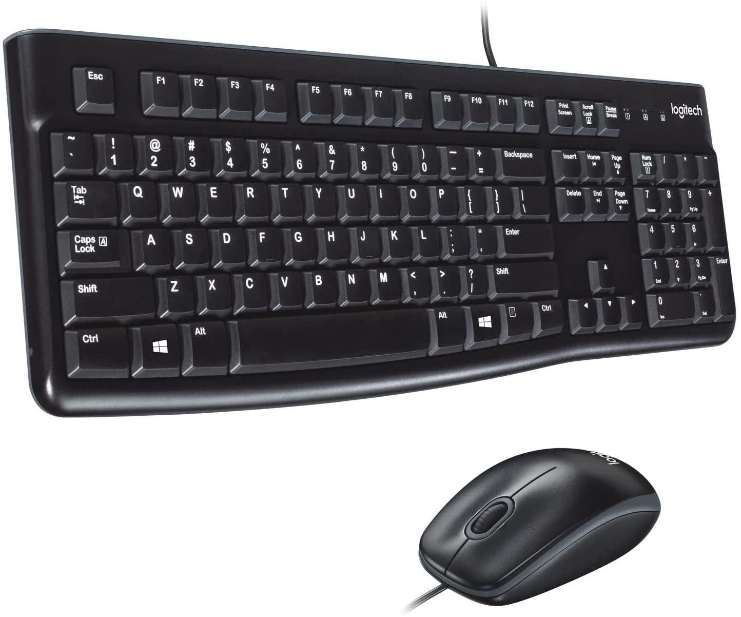 Logitech Desktop MK120 - Keyboard/Mouse Wired