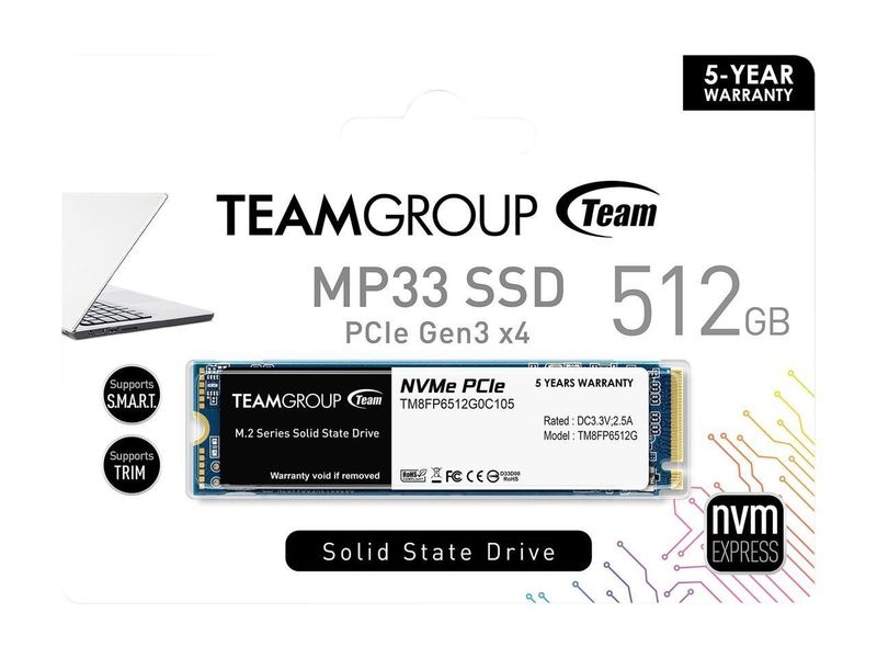 Team Group MP33 M.2 2280 512GB