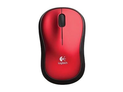Logitech Wireless Mouse M185 - RED