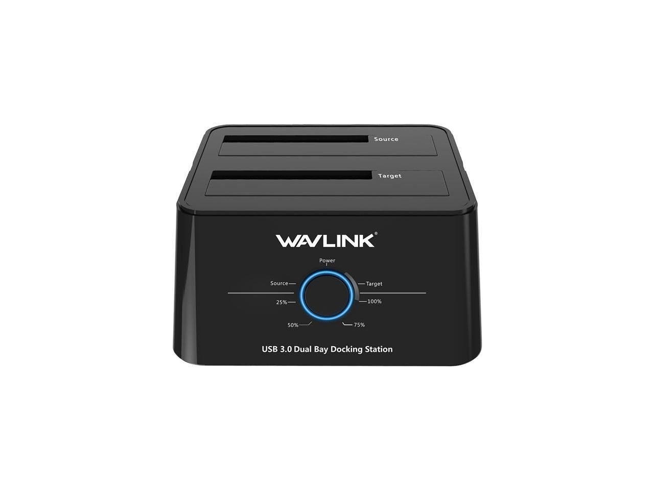WAVLINK USB 3.0 to SATA I/II/III Dual Bay Dock