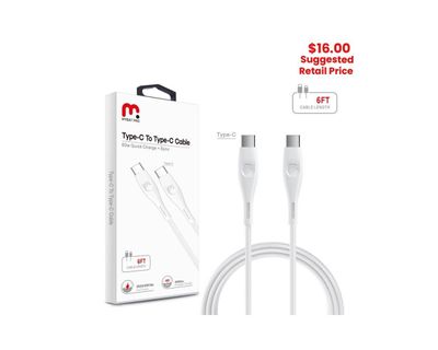 MyBat Pro - USB-C to USB-C Quick Charging Cable (6ft)