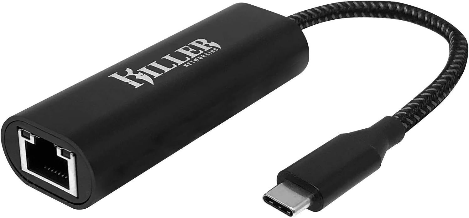 INTEL USB KILLER 2.5GBPS ETHERNET TO USB-C ADAPTER