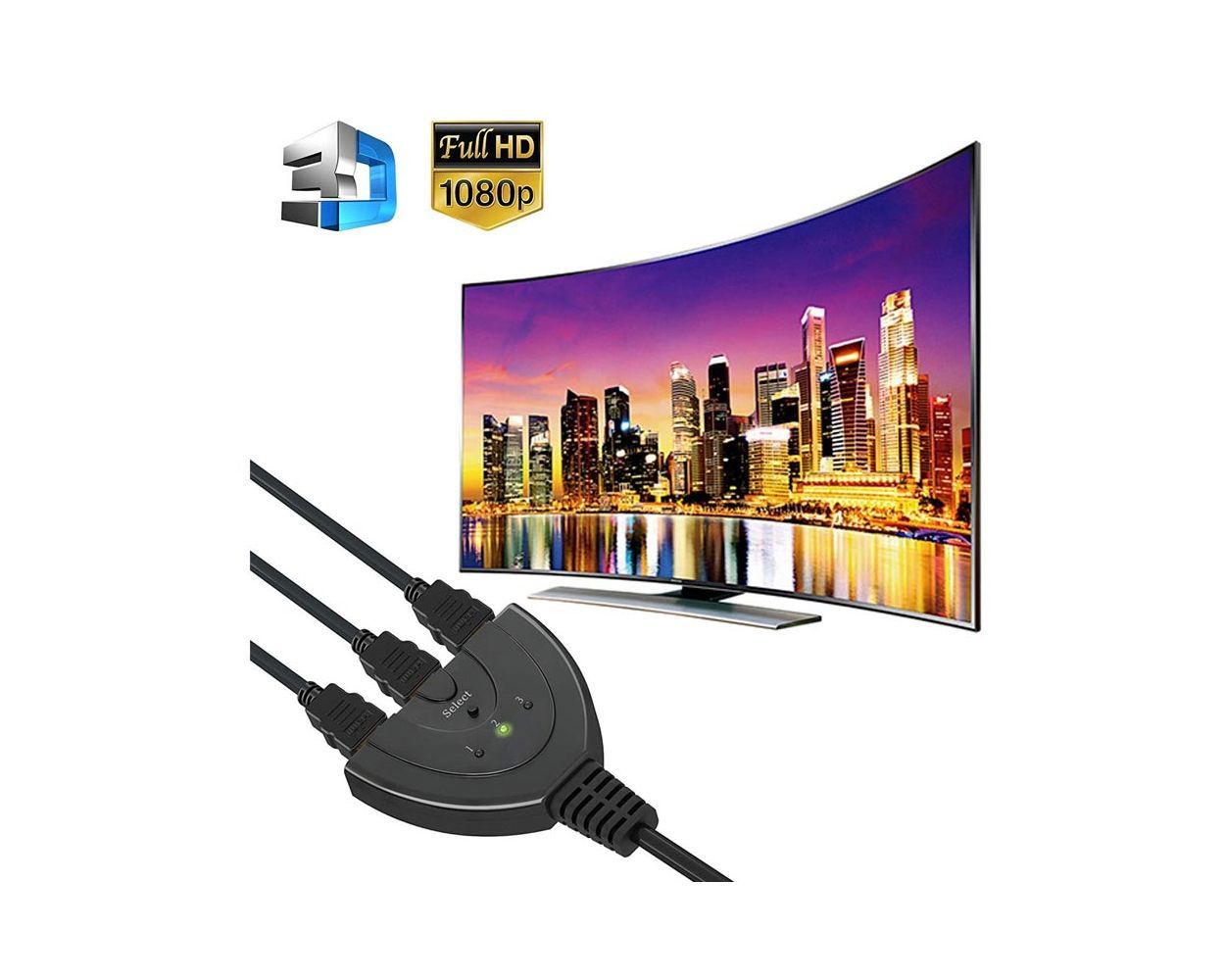 (3in1) HDMI Switch