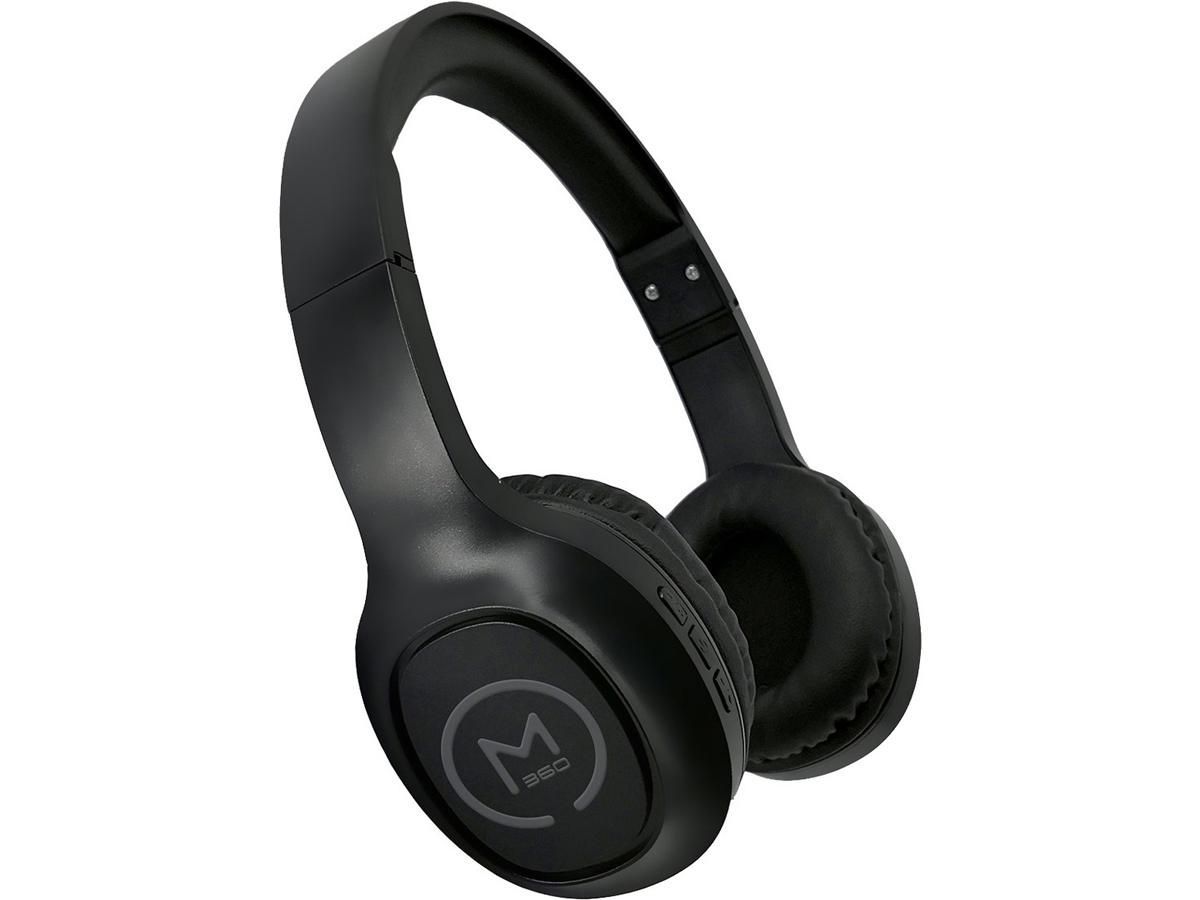 MORPHEUS 360 TREMORS WIRELESS ON-EAR HEADPHONES - BLUETOOTH 5.0 HEADSET WITH MICROPHONE STEREO WIREDWIRELESS 32 OHM BLACK