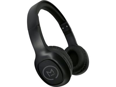 MORPHEUS 360 TREMORS WIRELESS ON-EAR HEADPHONES - BLUETOOTH 5.0 HEADSET WITH MICROPHONE STEREO WIREDWIRELESS 32 OHM BLACK