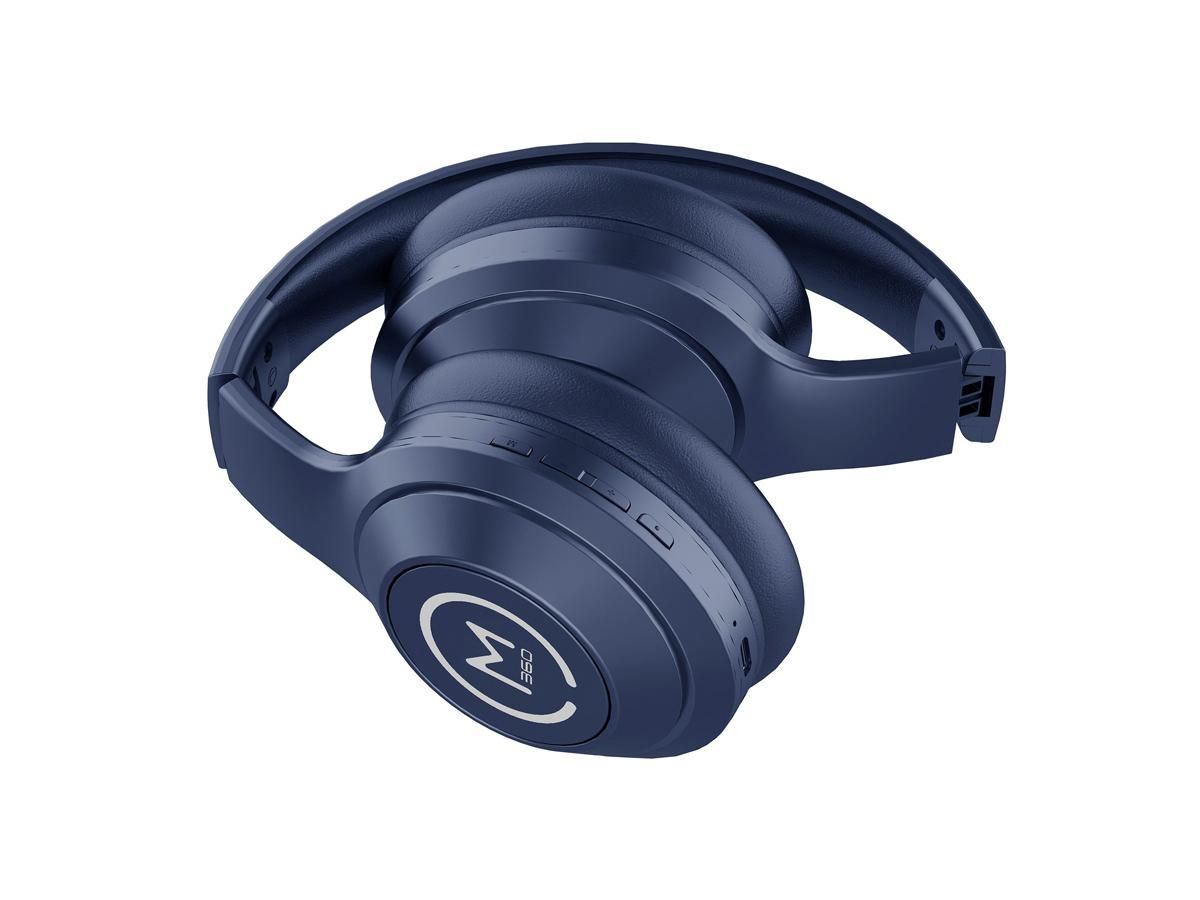 Morpheus 360 Comfort Plus Bluetooth Over-Ear Headphones, Wireless Headset with Built-In Microphone-10 Hour Playtime-Work/Travel Blue