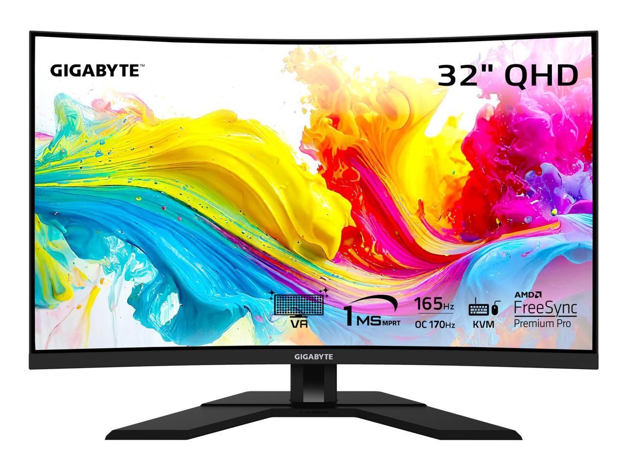 GIGABYTE - M32QC - 32&quot; VA Curved Gaming Monitor