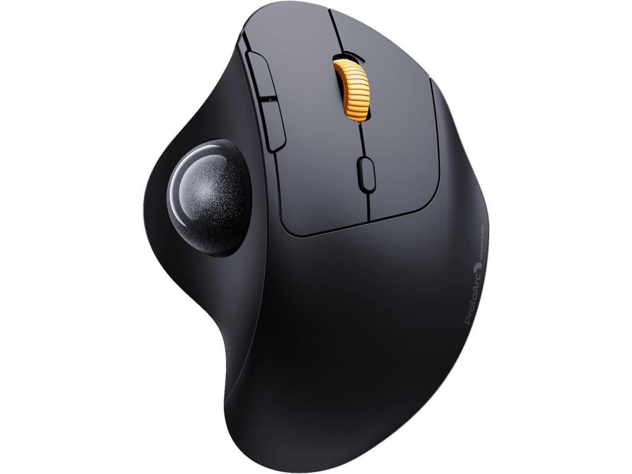 ProtoArc EM04 Ergonomic Bluetooth Rollerball Mouse Rechargeable