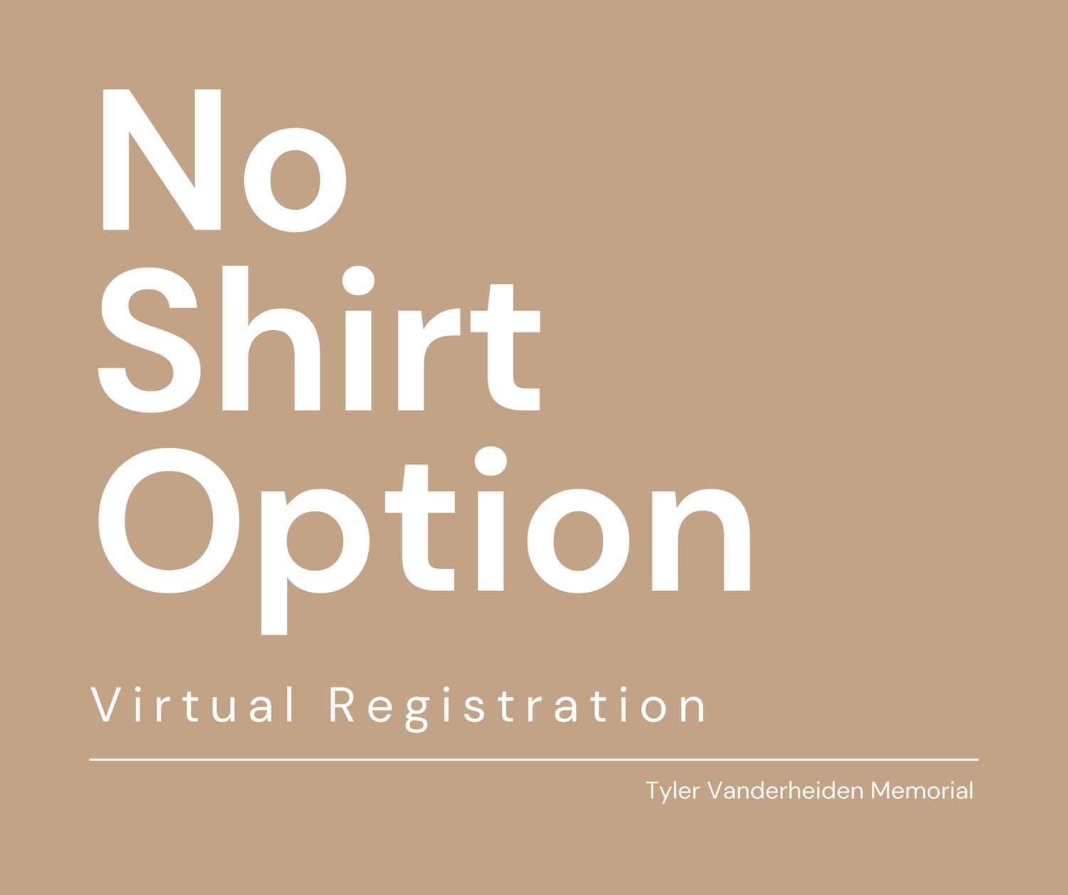 No Shirt Virtual Race Registration No Shirt Virtual Race Registration