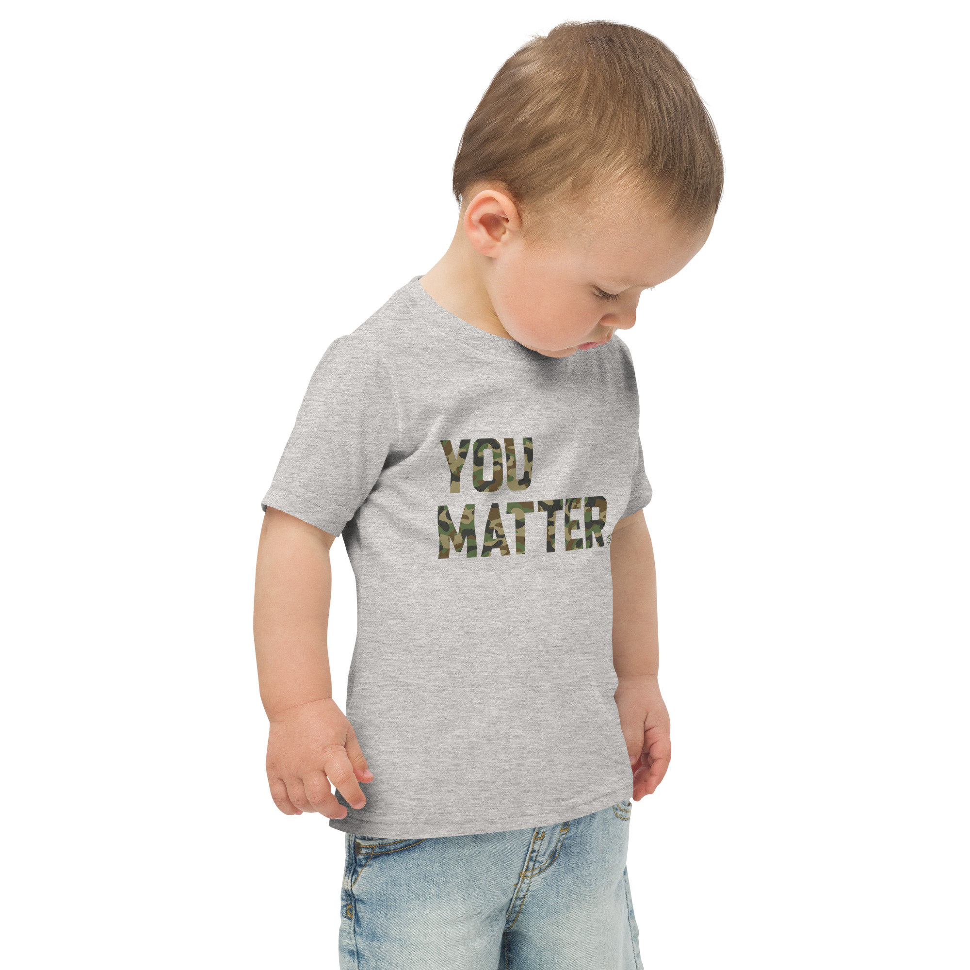 You Matter: Toddler jersey t-shirt