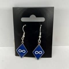 Blue Metis Earrings