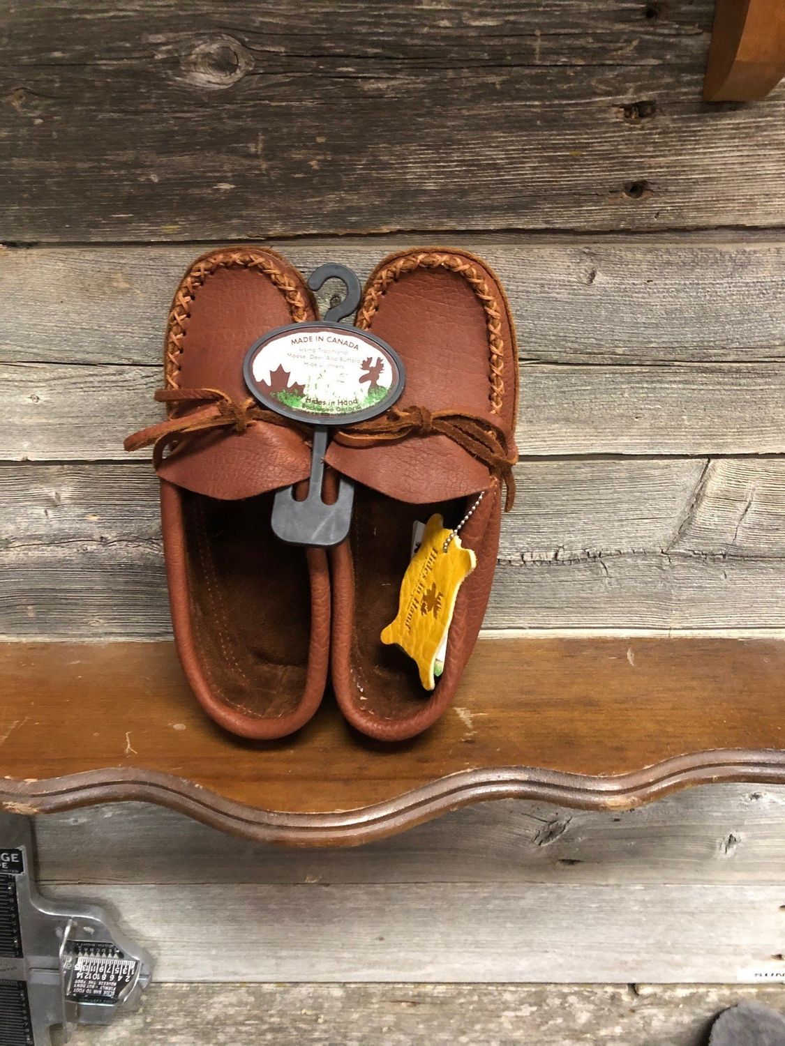 Brown Buffalo Moccasin - 134, Color: Brown, Size: M10