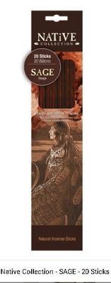 Incense Coils 20 Sticks Sage